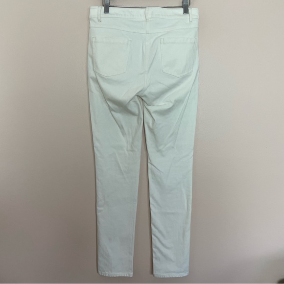 J. Mclaughlin White 5-Pocket Skinny Jeans Size 6 - Picture 2 of 4